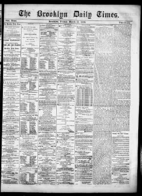 Times Union from Brooklyn, New York .